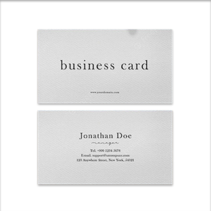 Classic Business Cards