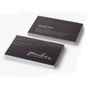 Spot UV Business Cards