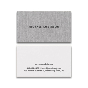 Square Business Cards By