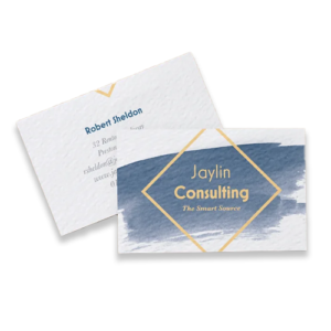 Textured Uncoated Business Cards